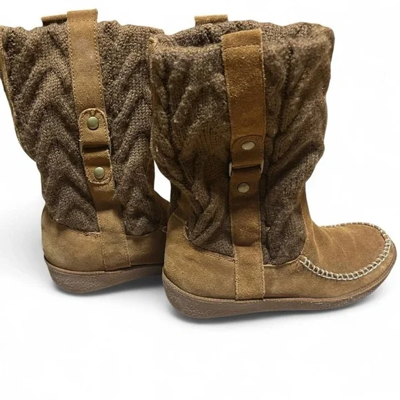 American Eagle Outfitters Brown Knit Moccasins​​ - Picture 3 of 5